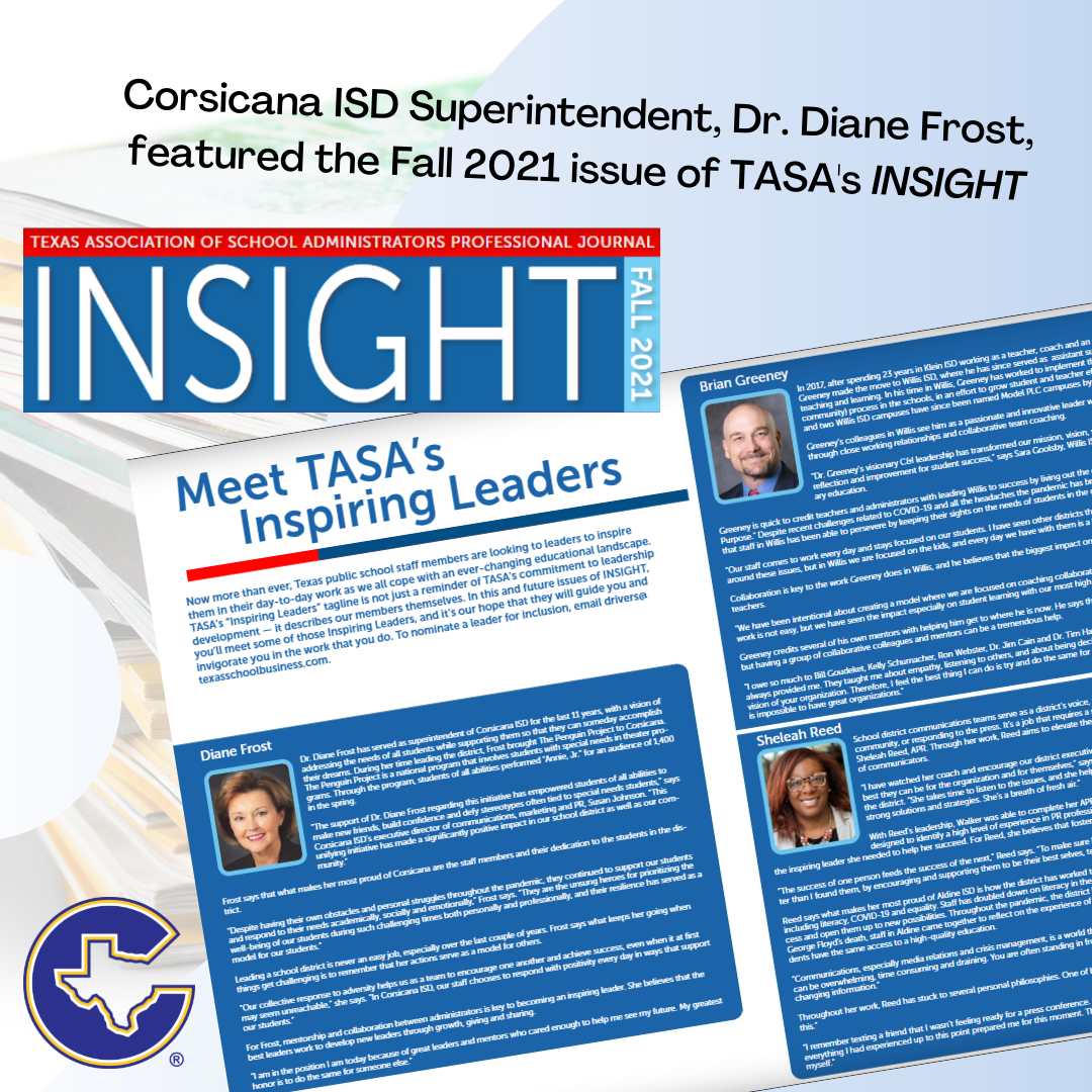  Fall 2021 issue of TASA's Insight